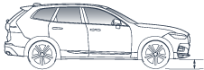 Дорожный просвет Volvo ХС60 ua