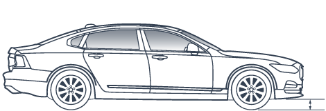 Дорожный просвет Volvo S90 ua